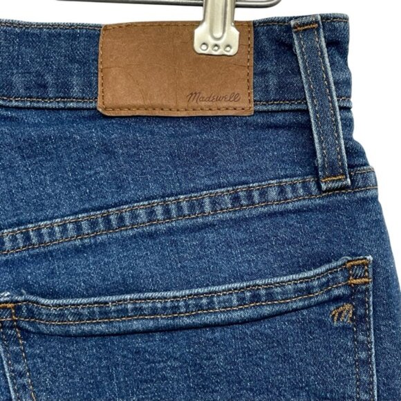 Madewell The Perfect Vintage Wide Leg Jeans Size 27P Blue High Rise Denim - Picture 8 of 10